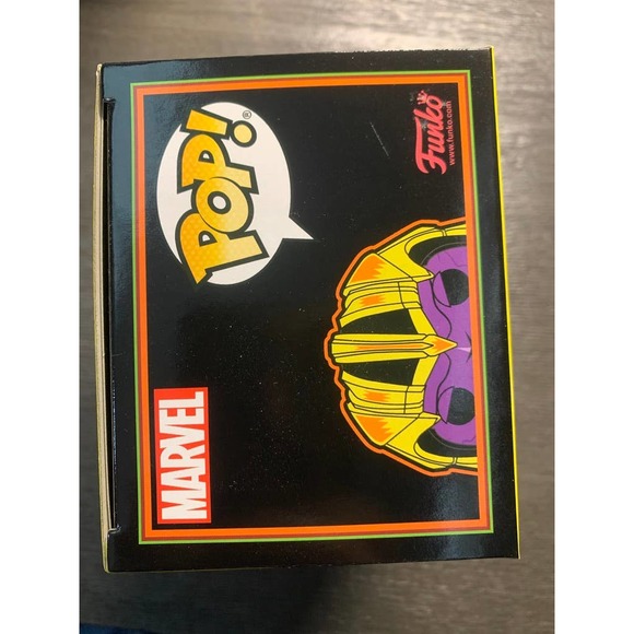 Funko Pop! Marvel Infinity Saga BlackLight Thanos Target Exclusive - Picture 6 of 6